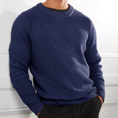 Majestic | Robuster Langarm-Pullover für Herren