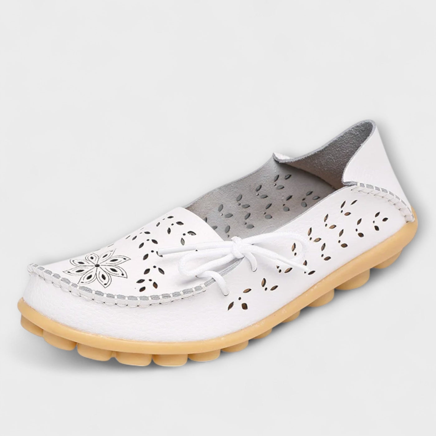 Soera – Slip-On Flats aus Echtleder