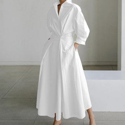 Luna™ - Elegantes bedrucktes Maxikleid