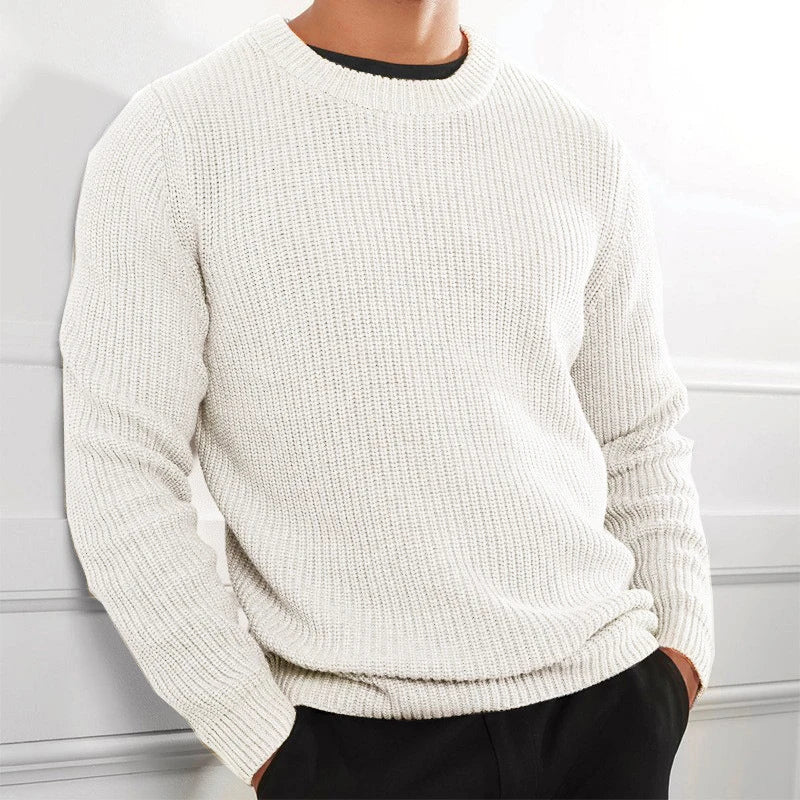 Majestic | Robuster Langarm-Pullover für Herren