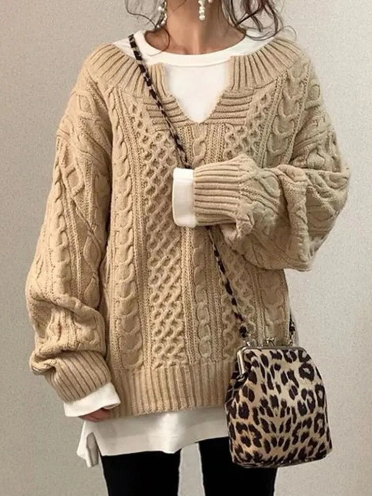 Viktoria | Schicker und vielseitiger Winterpullover