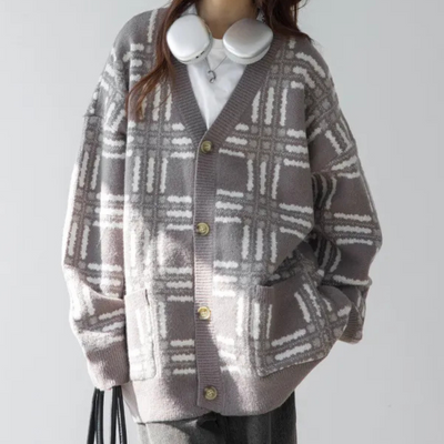 Elegante Winterstrickjacke für Damen - NATALIE Kollektion