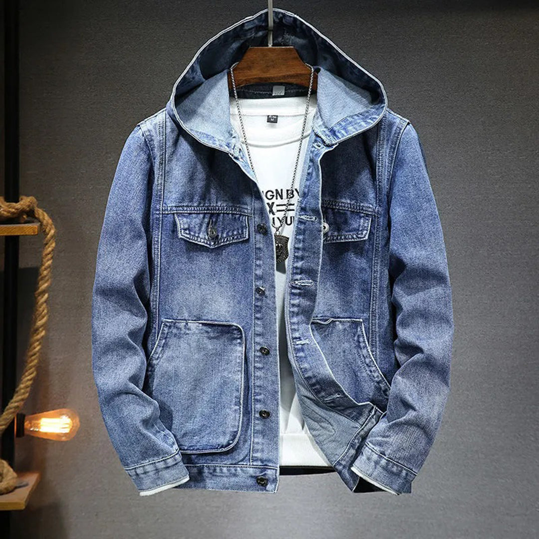 Eddie - Robuste Jacke mit Kapuze für den modernen Mann