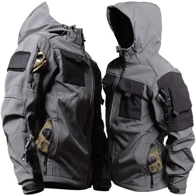 HUBERT - Stylische Field Jacket mit verstellbarer Kapuze