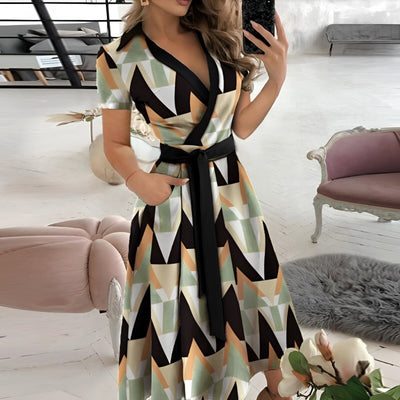 EleganBlack™ - Schwarzes schulterfreies Midikleid mit Gürtel, für formelle Abendgarderobe