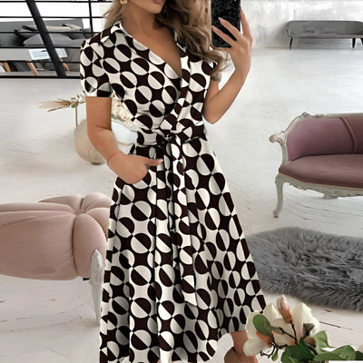 EleganBlack™ - Schwarzes schulterfreies Midikleid mit Gürtel, für formelle Abendgarderobe