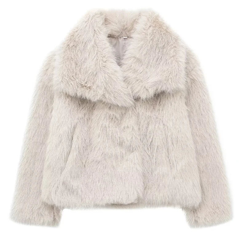 50% Rabatt | FurNest™ - Luxuriöse Pelzjacke für Damen [Letzter Tag Rabatt]