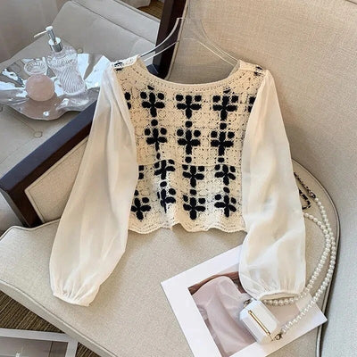 Roxane | Trendige und elegante Winterbluse