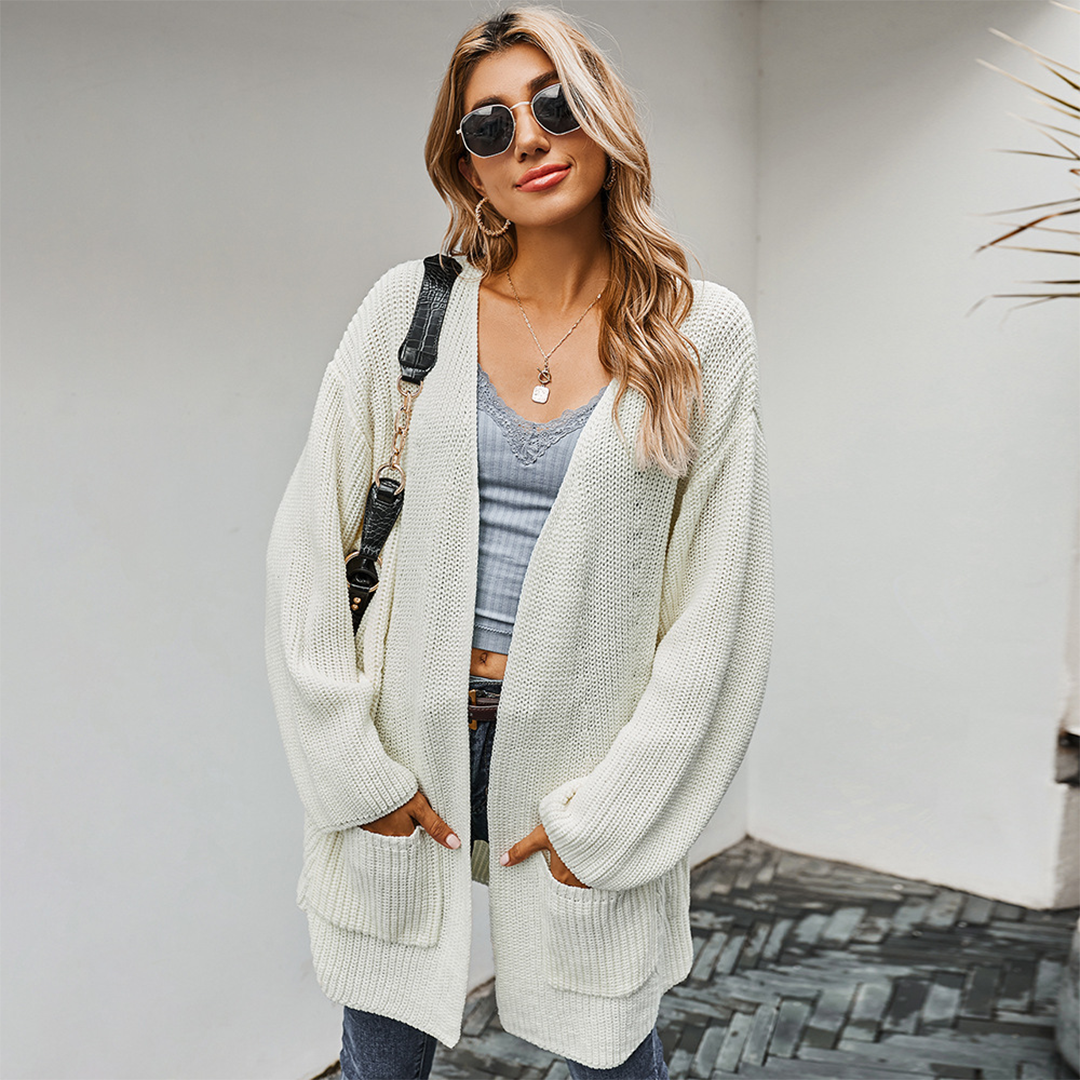 MIKAELA - Schicker und luxuriöser Komfort-Cardigan