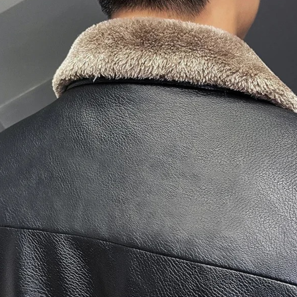 BRYAN - Stilvolle Plüschjacke für Männer