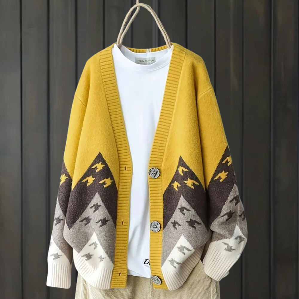 Stilvolle moderne Strickjacke für Frauen - MALLU