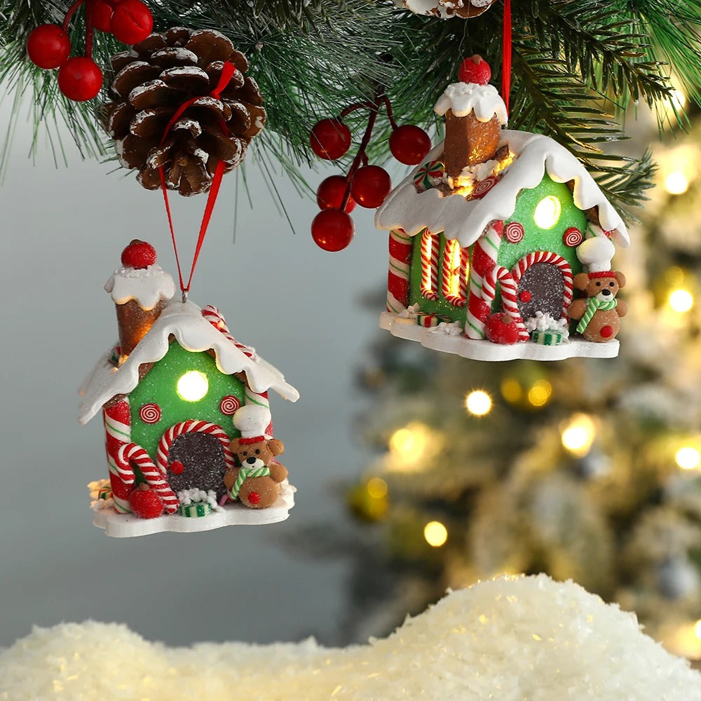CookieHouse™ – Charmantes Lebkuchen-Weihnachtshaus | Urlaubskollektion
