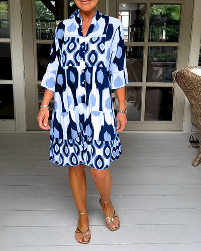Beatrix™ | Stilvolles Druckkleid