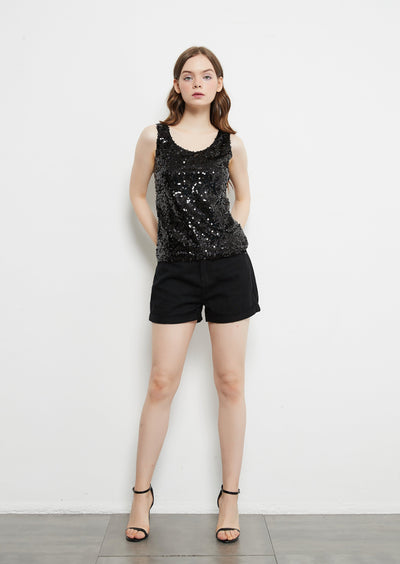 Thermax™ | Pailletten-Party-Tanktop