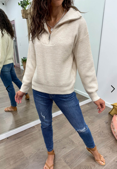 Dörthe | Schlichter und stilvoller Winterpullover