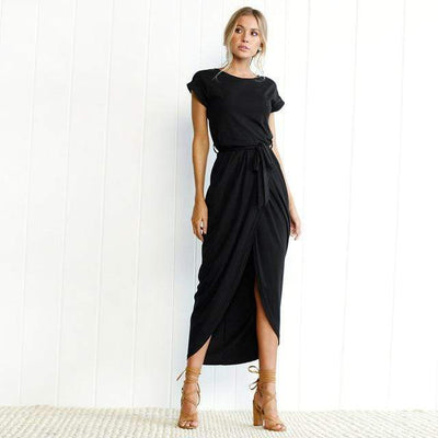 Glisett™ | Elegantes Maxi-Abendkleid mit Schlitz