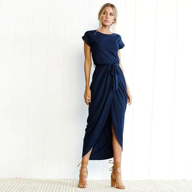 Glisett™ | Elegantes Maxi-Abendkleid mit Schlitz
