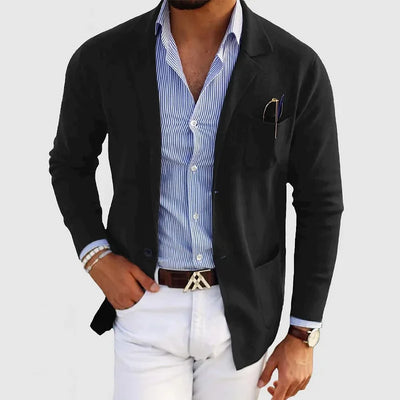 ChillChaser™ Stilvoller Herrenblazer mit lässigen Knopftaschen und Reverskragen