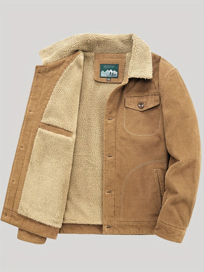 Majestic | Outdoor jacke mit knopfleiste herren warm