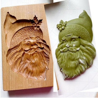 CarveBake™ | Keksform mit Holzgravurprägung, Form für Kekse