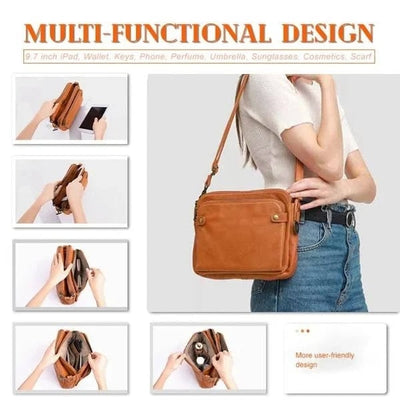 Stella™ - Handgefertigte Crossbody-Umhängetasche