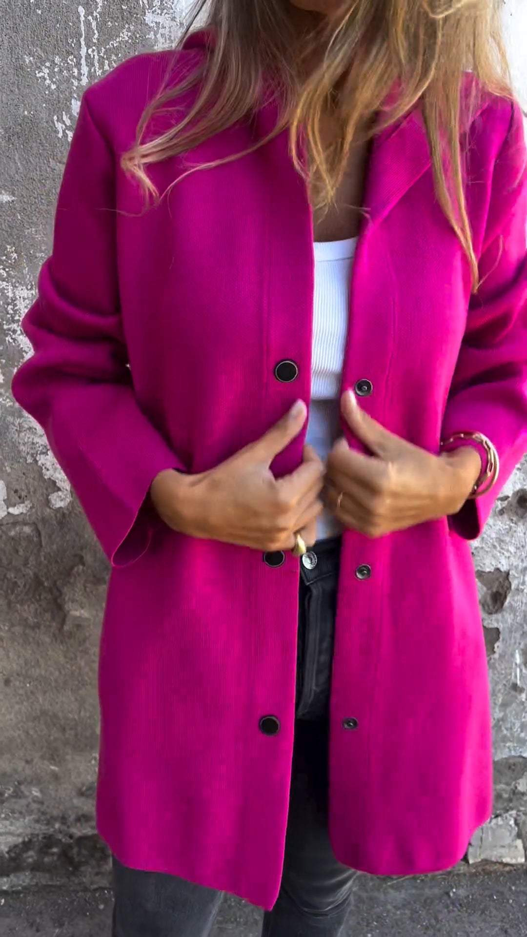 50% Rabatt | TrailBlazer™ - Lässiger einreihiger Blazer met Capuchon [Letzter Tag Rabatt]
