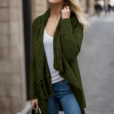 Trendige Damenstrickjacke für einen lässigen Look von MIES