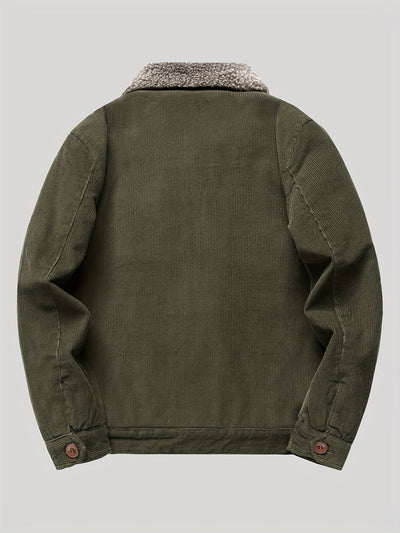Majestic | Outdoor jacke mit knopfleiste herren warm