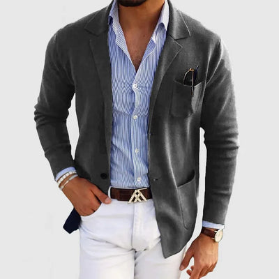 ChillChaser™ Stilvoller Herrenblazer mit lässigen Knopftaschen und Reverskragen
