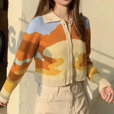 LEONTYNE - Zeitloser Retro-Strickcardigan für Damen
