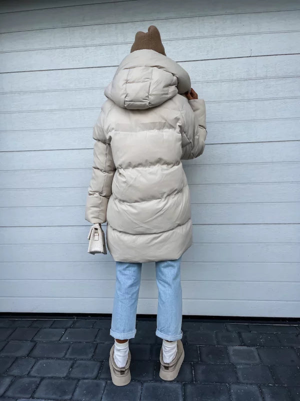 Elisa™ | Stylische Pufferjacke mit Kapuze