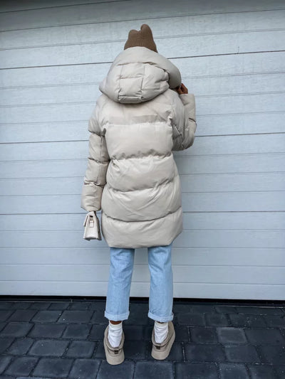 Elisa™ | Stylische Pufferjacke mit Kapuze