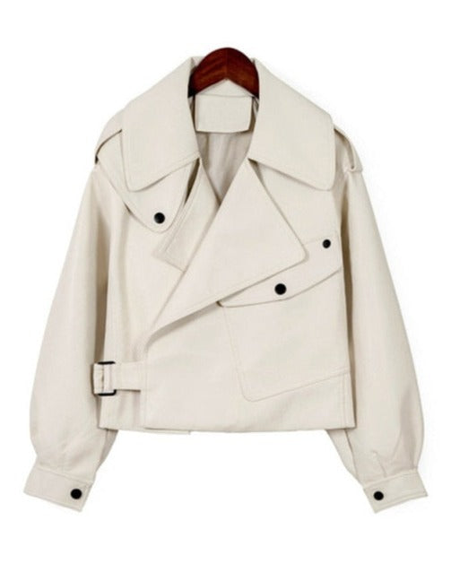 50% Rabatt | Tatiana™ | Klassische Bikerjacke für Damen