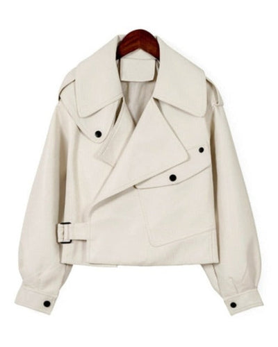 50% Rabatt | Tatiana™ | Klassische Bikerjacke für Damen