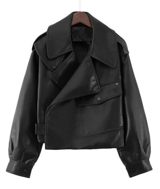 50% Rabatt | Tatiana™ | Klassische Bikerjacke für Damen