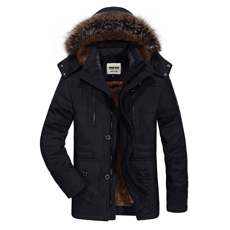 Majestic | Herren winter parka dick und warm mit kapuze