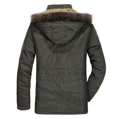Majestic | Herren winter parka dick und warm mit kapuze