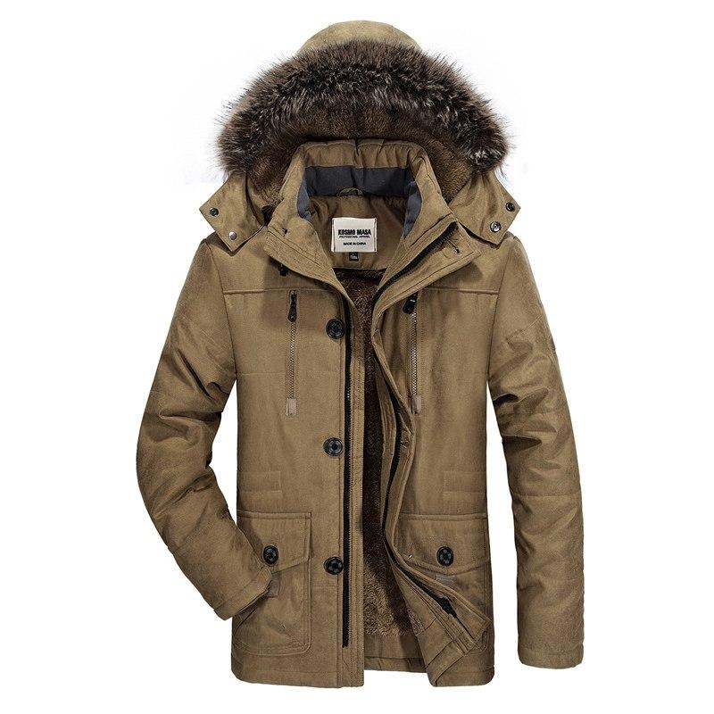 Majestic | Herren winter parka dick und warm mit kapuze