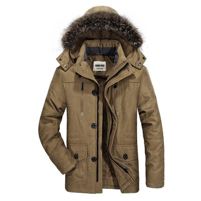 Majestic | Herren winter parka dick und warm mit kapuze