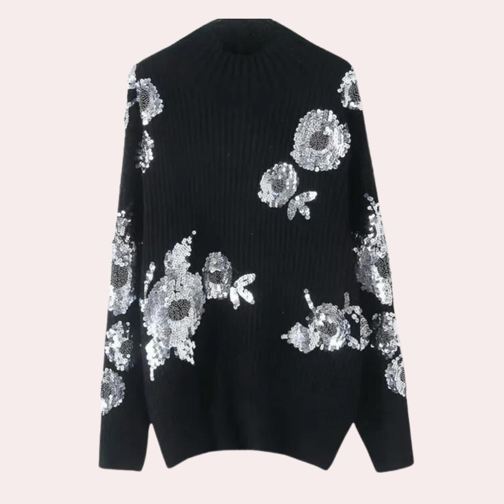 LAINI - Glamouröse Paillettenpullover für Frauen
