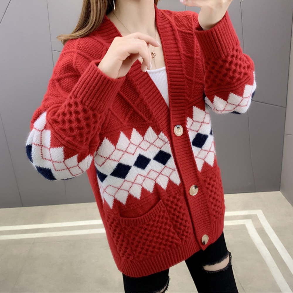 Marilyn - Stylische Strickweste für Frauen