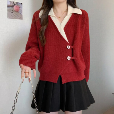 NANCY - Modischer Strickpullover für Damen