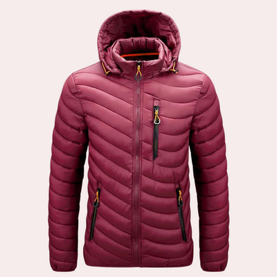 Stilvolle Luxus-Kapuzenjacke für Männer - BERNARD