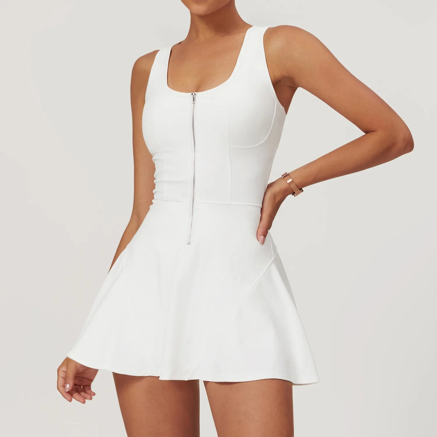 BLOOM™ – Push-up Yoga Bodysuit im Kleid-Design