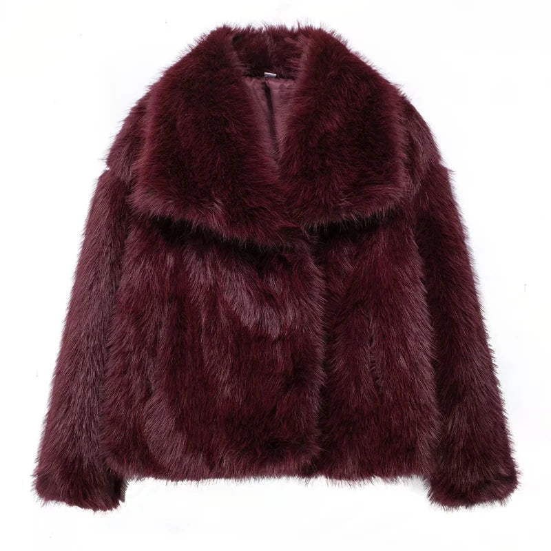 50% Rabatt | FurNest™ - Luxuriöse Pelzjacke für Damen [Letzter Tag Rabatt]