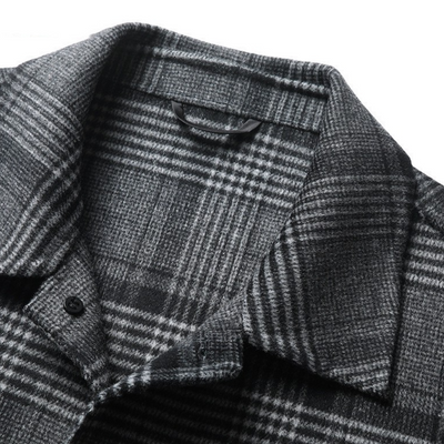 JOSHUA - Luxuriöse karierte Jacke mit Stil und Komfort